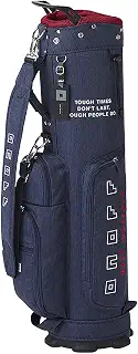 オノフ(ONOFF) ゴルフ 杢調シリーズ Caddie Bag キャディバッグ 7型 47インチ対応 OB1225-04 NAV ネイビー