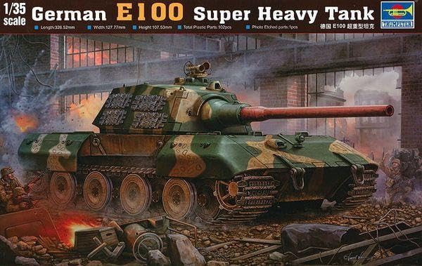 Amazon | 00384 ﾄﾞｲﾂE100超重戦車 | プラモデル 通販
