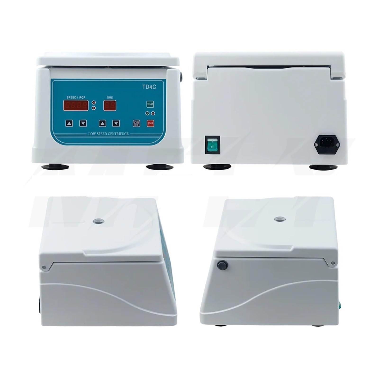 Centrífuga de mesa, Centrífuga TD4 De 4000RPM, Máquina Práctica Eléctrica Laboratorio, Escritorio Baja Velocidad