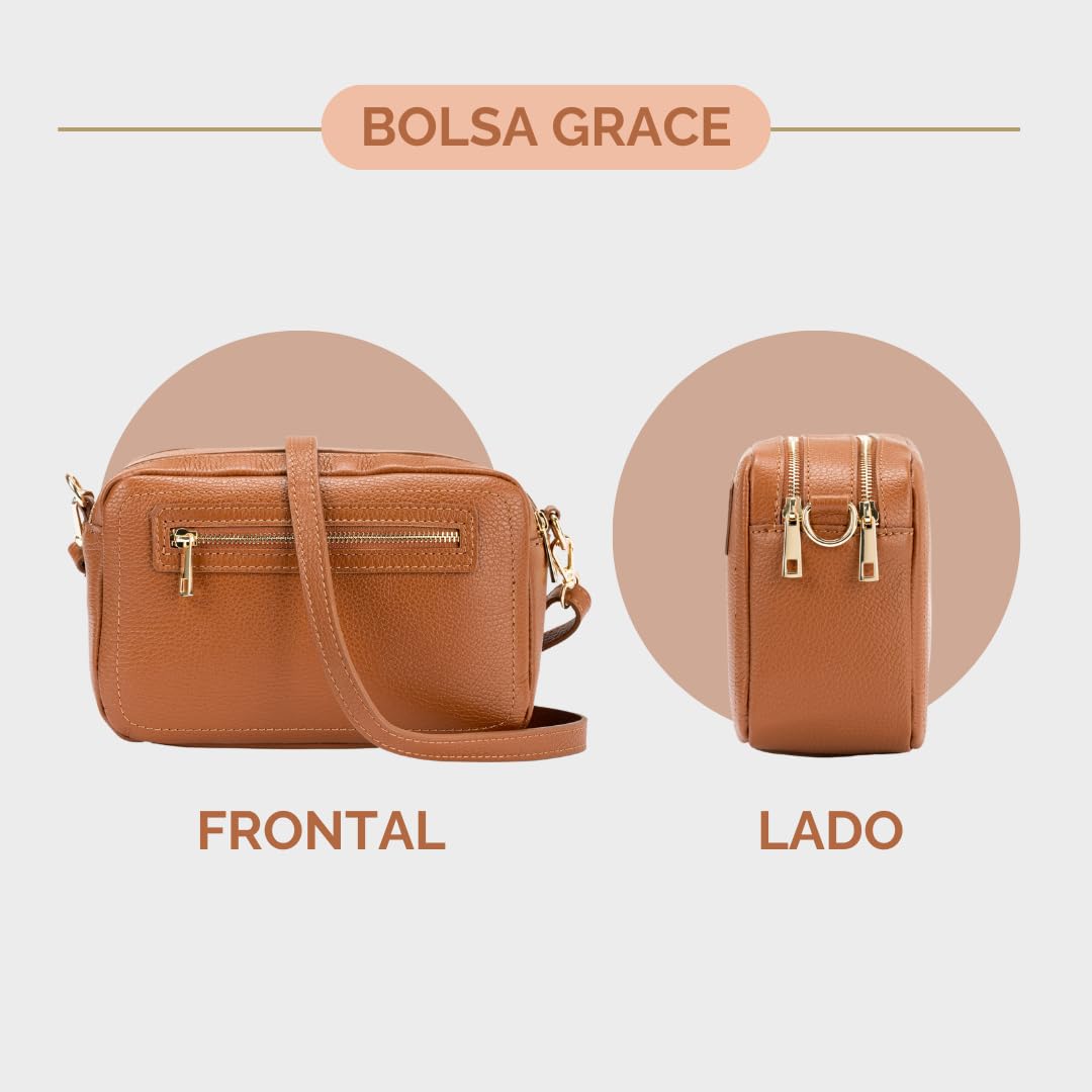Torba na ramię kobiety z dwiema przegródkami, torebka damska 100% Prawdziwa skóra Made in Italy z podwójnym zawiasem, regulowany pasek na ramię i przednia kieszeń, torba damska pasek na ramię, torba, Skóra