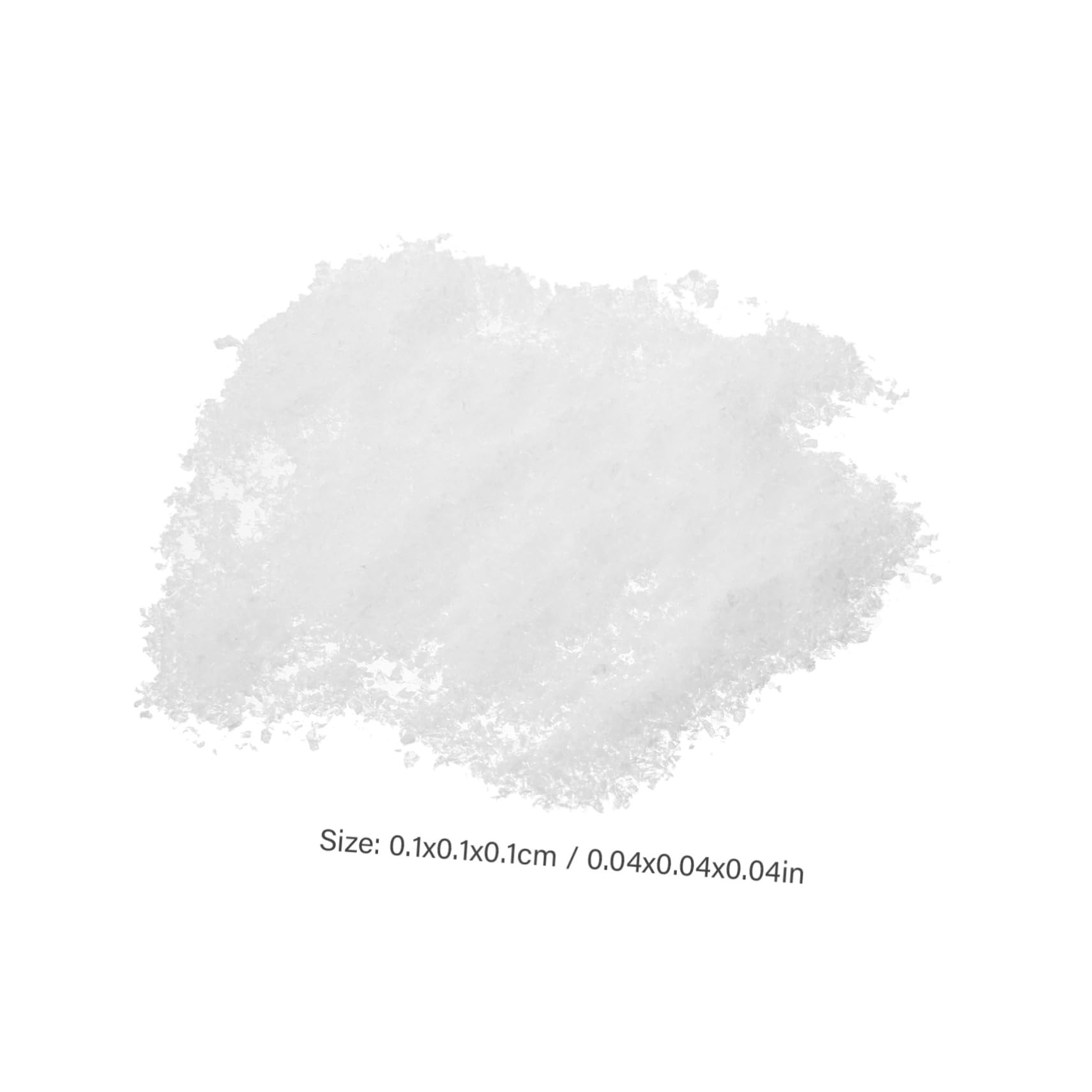 VALICLUD 1Bag Artificial Snow Powder for Christmas Decorations Safe and Snow Prop for Parties and Events for Winter Themed Parties Crafting and Photography