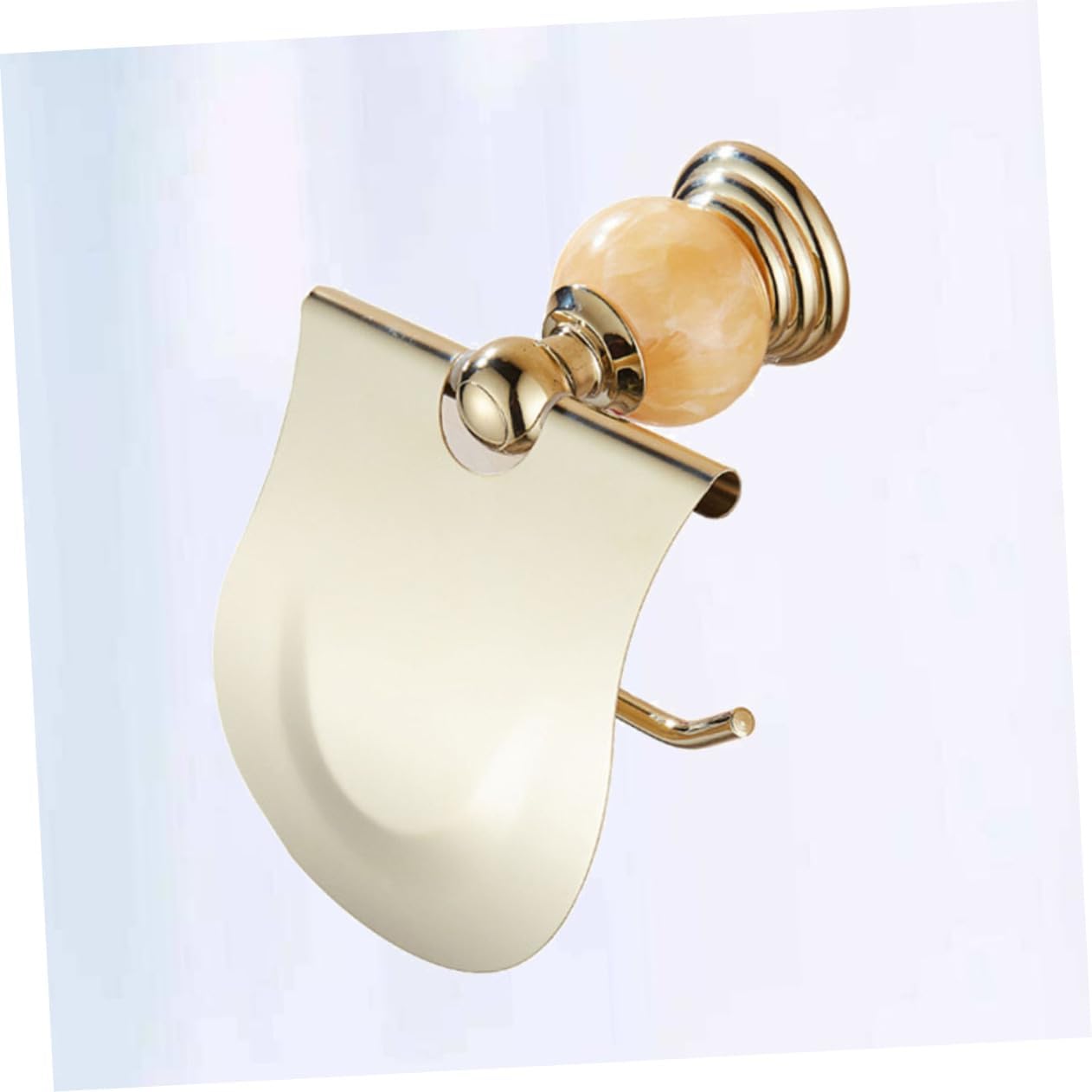 Bathroom Paper Holder Toilet Paper Roll Holder Sturdy Stainless Steel Construction Space-Saving Design