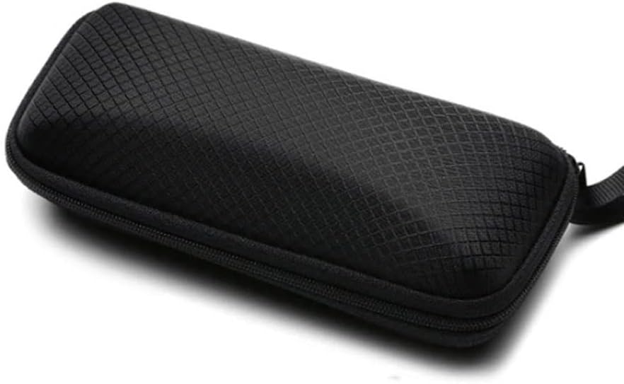 Sunglasses Protector Travel Pack Pouch Glasses Case 1Pcs Black Zipper Box Hard Eyewear Accessories