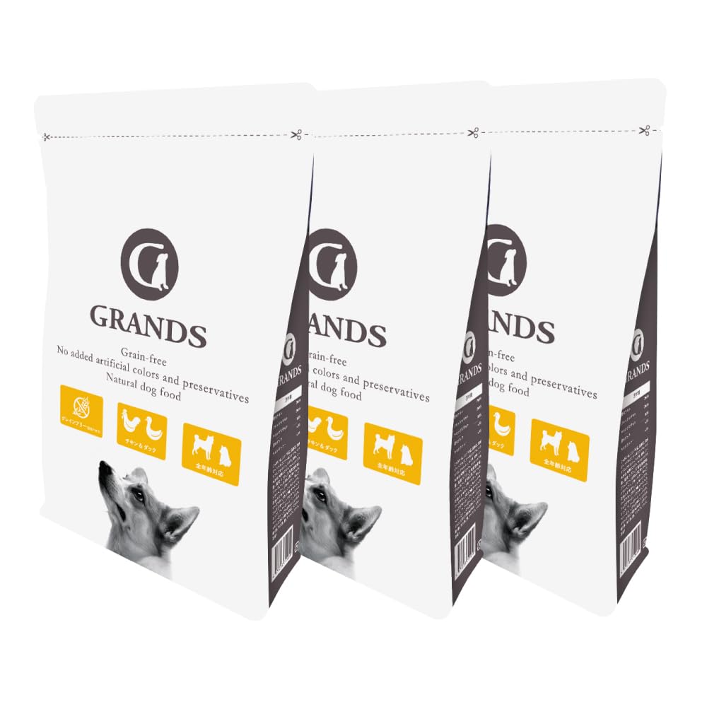 Amazon.co.jp: GRANDS (グランツ) 人工添加物不使用 グレインフリー 全
