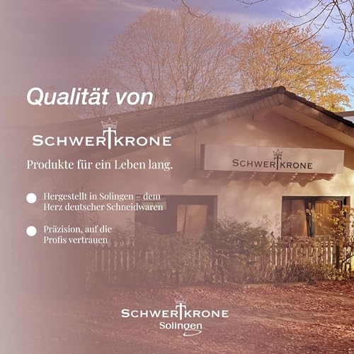 SCHWERTKRONE ® 4er Set Saphir-Nagelfeilen [MADE IN SOLINGEN - GERMANY] - Nagelfeilen Naturnägel Nail File - Nagelfeile feilen Nägel - Für Maniküre und Pediküre - Fein und Grob in 4 Größen