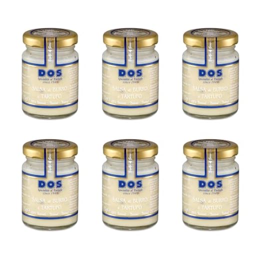 Salsa di burro al tartufo 75g x 6 pezzi PROFESSIONAL BOX MADE IN ITALY - D.O.S. Specialità al Tartufo since 1940