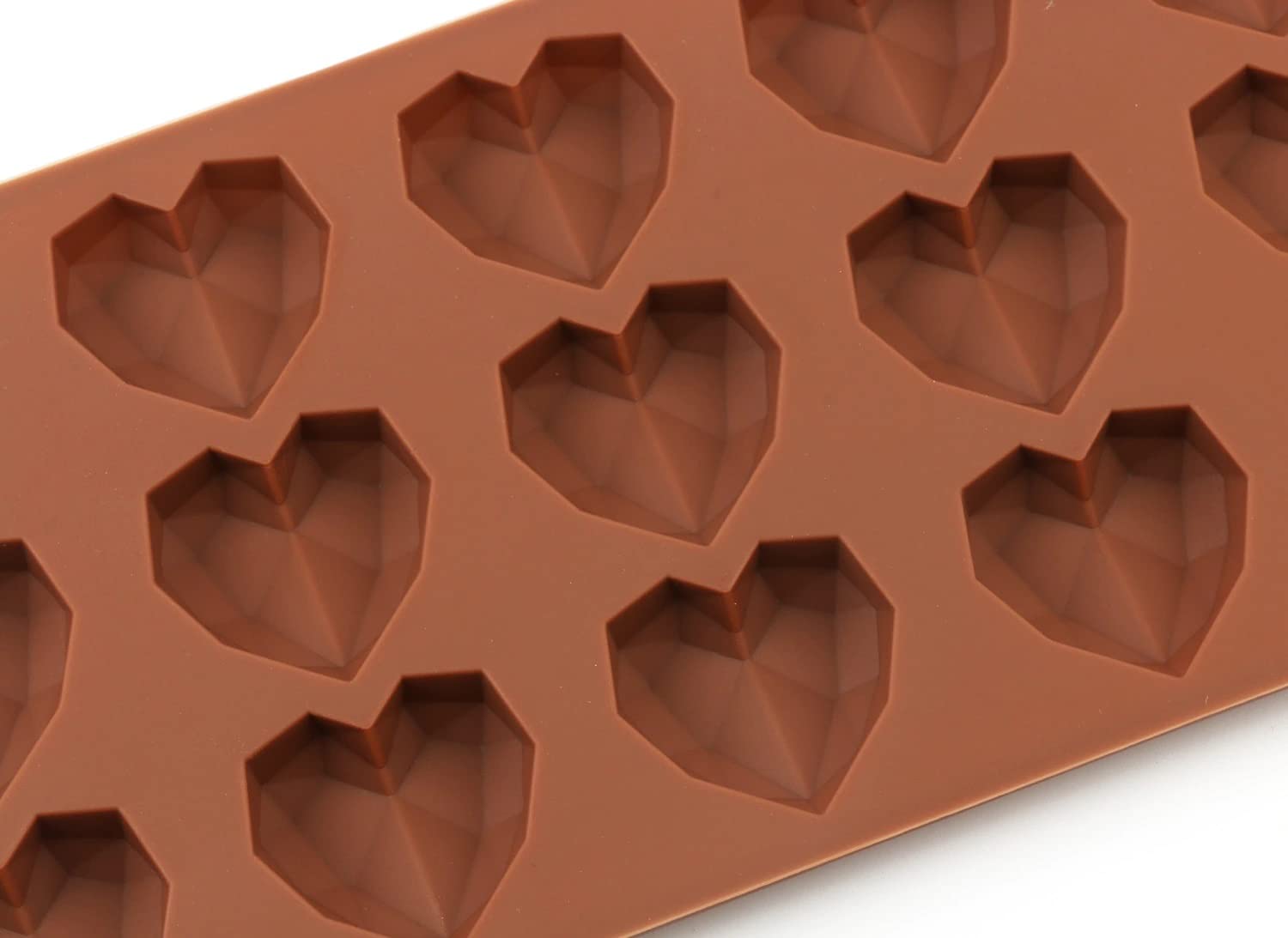 MINKUROW 6 Cavità 3d Amore Cuore Stampo A Forma Di Diamante Stampi In