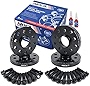 MOCA 5x100 to 5x112 Wheel Spacers Fits for Audi 1997-2008 S4, 1994-2010 A6, 1994-2006 A4, for Volkswagen 1999-2022 Golf, 2002-2016 Phaeton, Thread Pitch M14x1.5 4PCS, Black