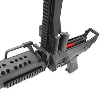 Amazon.co.jp: S&T M249 PARA スポーツライン電動ガン BK【BOXマガジン