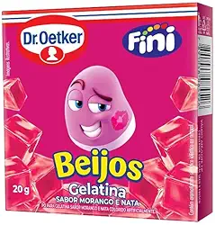 Gelatina Beijos Fini