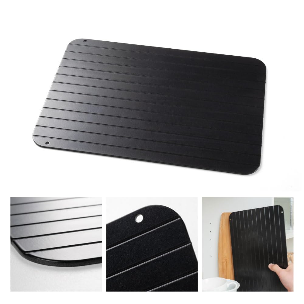 Amazon｜正規品 解凍プレート【29.5x20cm 厚さ3mm】 急速解凍 冷解食品