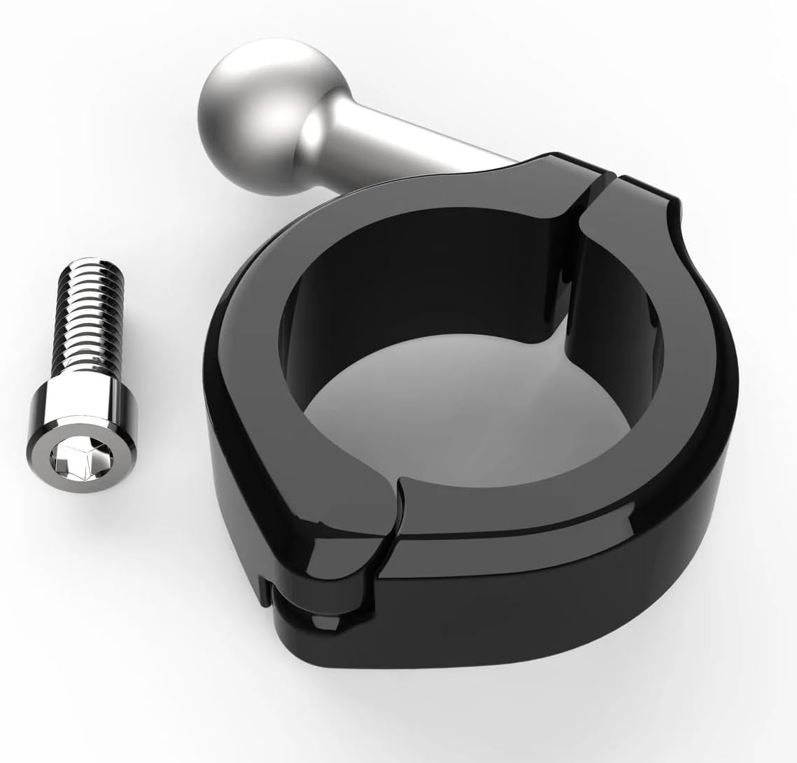 Ciro 50313 Handlebar Mount Smartphone/GPS Holder With Charger, Black