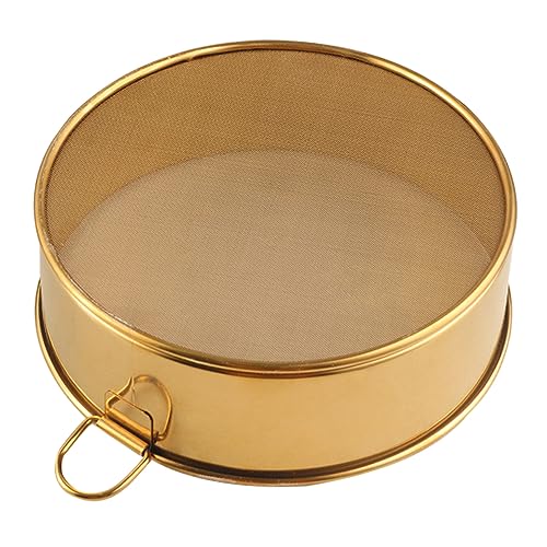 FELTECHELECTR Stainless Steel Flour Sieve Fine Mesh Strainer for Baking Kitchen Tool for Powdered Sugar Cocoa and Flour Easy to Clean with Hanging Ring for Storage
