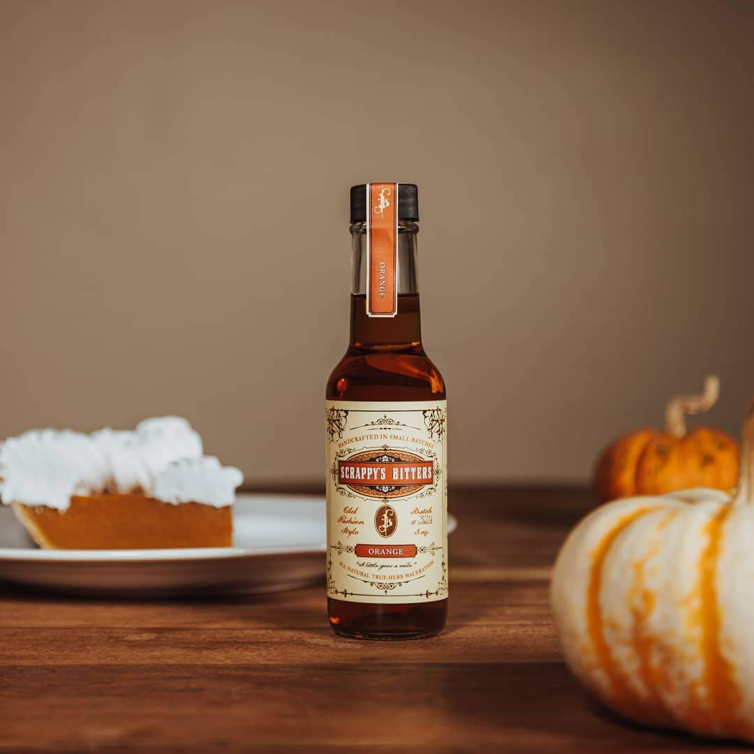 Scrappy's Bitters - Orange, 5 ounces - Organic Ingredients, Finest Herbs and Zests, No Extracts, Artificial Flavors, Chemicals or Dyes. Made in the USA