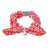 ペティオ (Petio) 首輪 猫小町シュシュ 桜 レッド 猫用