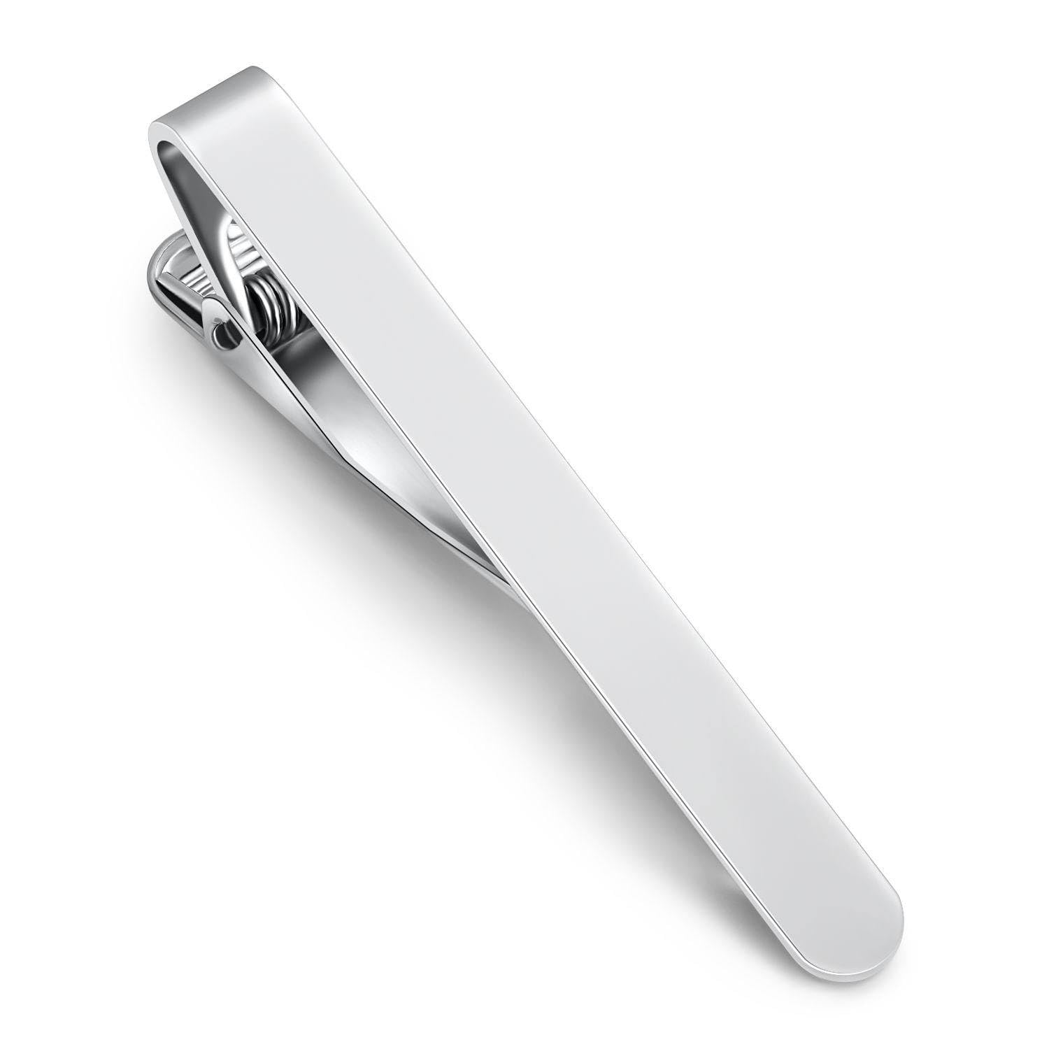 Peora Silver Plated Stainless Steel Classic Tie Pin for Men Business & Corporate Accesories (B0CTZN9VR9) Amazon Price History, Amazon Price Tracker