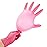 Kids Gloves Disposable, Nitrile Glove for Childen, Latex Free Gloves, Powder Free - for Crafting, Painting, Cleaning- 100 PCS (XS-Rose red)