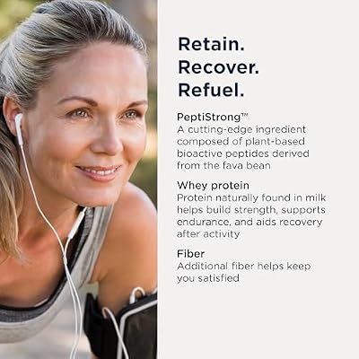 Designs for Health Performance Peptides Bars (12 Bars) | 15 g Whey Protein + 2.4 g PeptiStrong for Muscle & Endurance Support Sweetened with Allulose Vegetarian, Gluten-Free, Non-GMO,lt;1 g Sugar