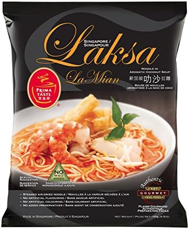 PRIMA TASTE SINGAPORE LAKSA LAMIAN 185g