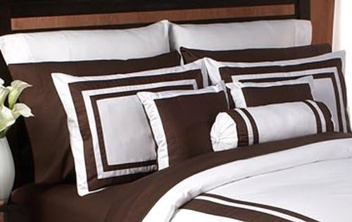 Chocolate Hotel Spa Collection 4 piece Sheet Set - 300 Thread Count - 100 Percent Cotton - King Size