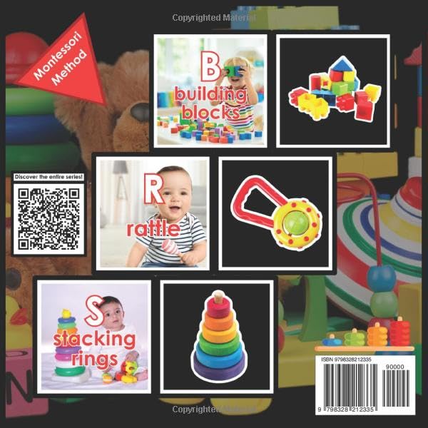 High Contrast Book Baby Toys A-Z: Alphabet Themed Real Images for Visual Stimulation for Babies, Infants at Tummy Time | Brain Development and Focus| ... Toddlers, Tikes and Youngsters 0-12 months image 3