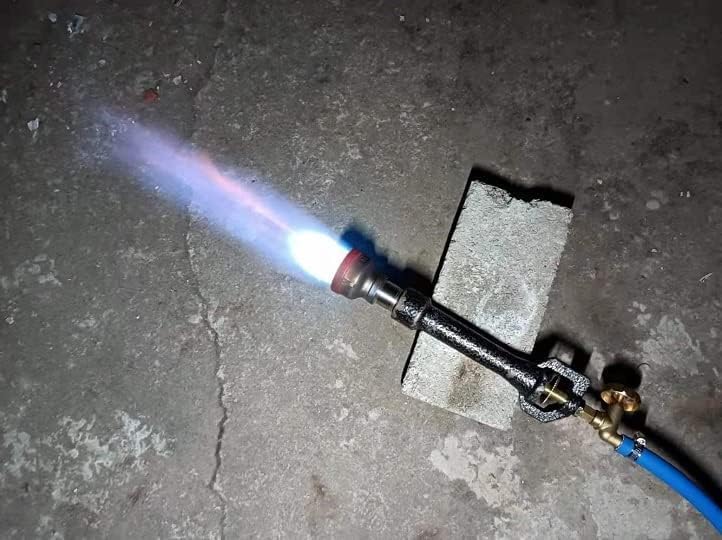 Miniatura 6 de Tripple - Quemadores de forja de gas con regulador, quemador de forja de propano para horno de fusión de metal, fabricación de cuchillos de herrero