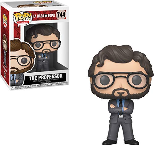 Funko Pop! Vinyl: Television: Money Heist: The Professor - la Casa de Papel - Figura de Vinilo Coleccionable - Idea de Regalo- Mercancia Oficial - Juguetes para Niños y Adultos - TV Fans