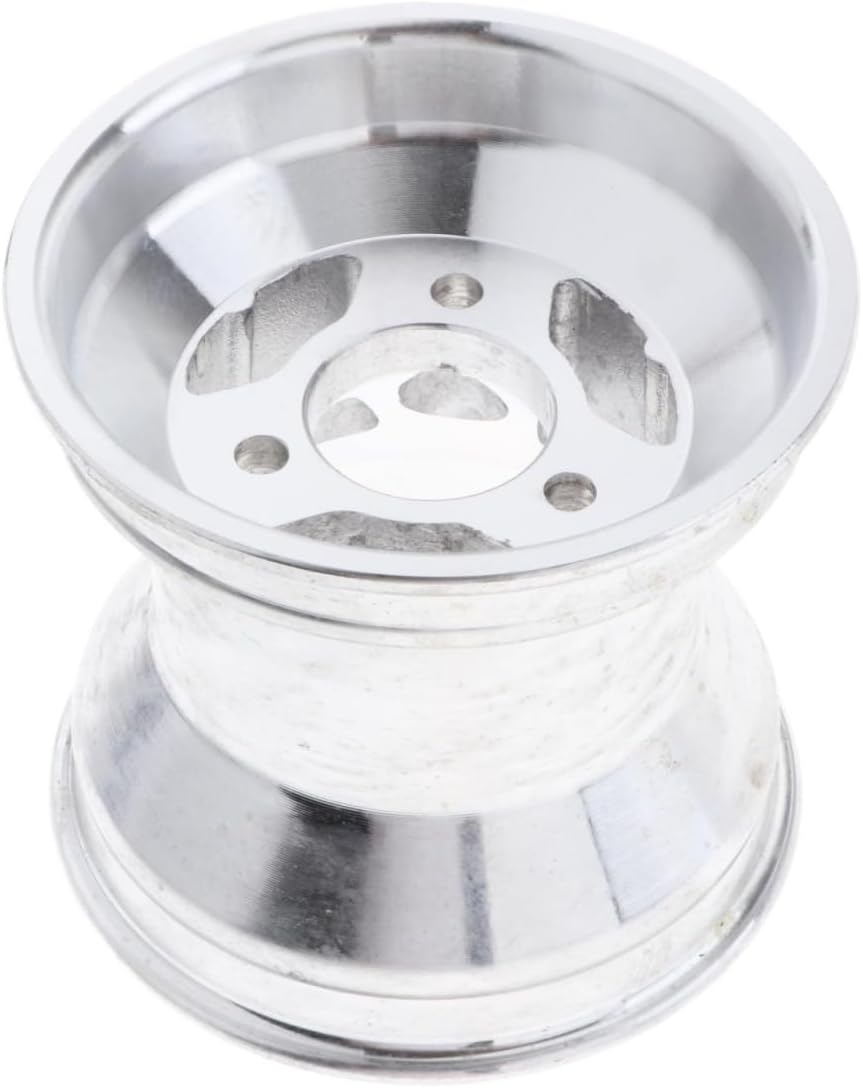 Aluminum Alloy Rim Kart Wheels 3 Holes Go Kart Wheels Rims Tires Hub Ring for Car for Go Kart for Accessories Parts(125mm)