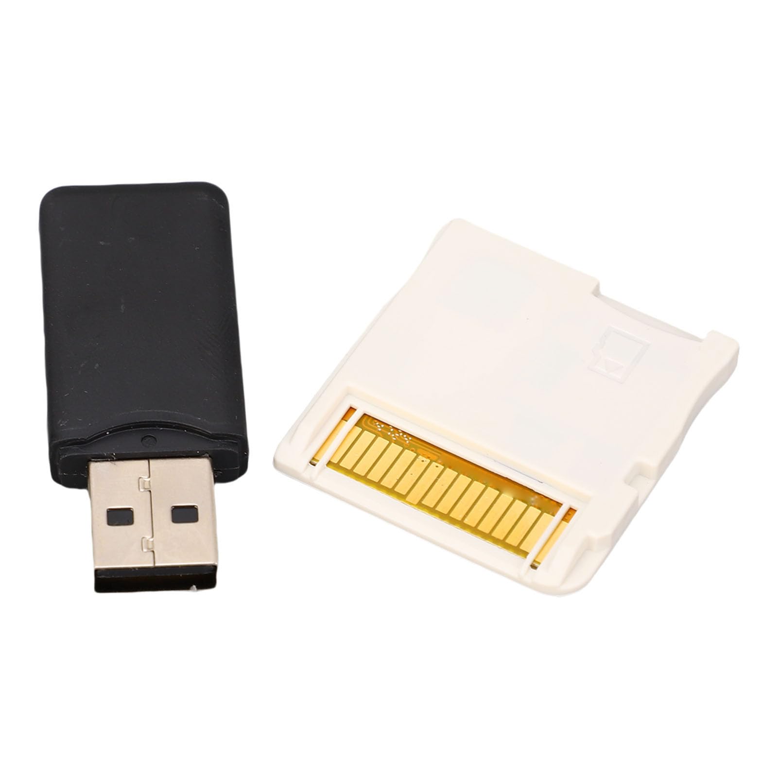 VBESTLIFE Video Game Flash Card per NDS, NDSL, NDSI, NDSI XL, 2DS, 3DS, 3DS XL, 2DSXL, per 4G a 128G, con Lettore di Schede (WHITE)