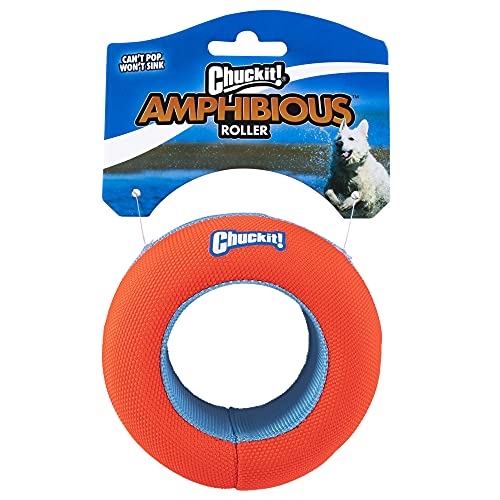 Chuckit! Amphibious Mega Ball or Roller That Floats for Medium and Large Dogs