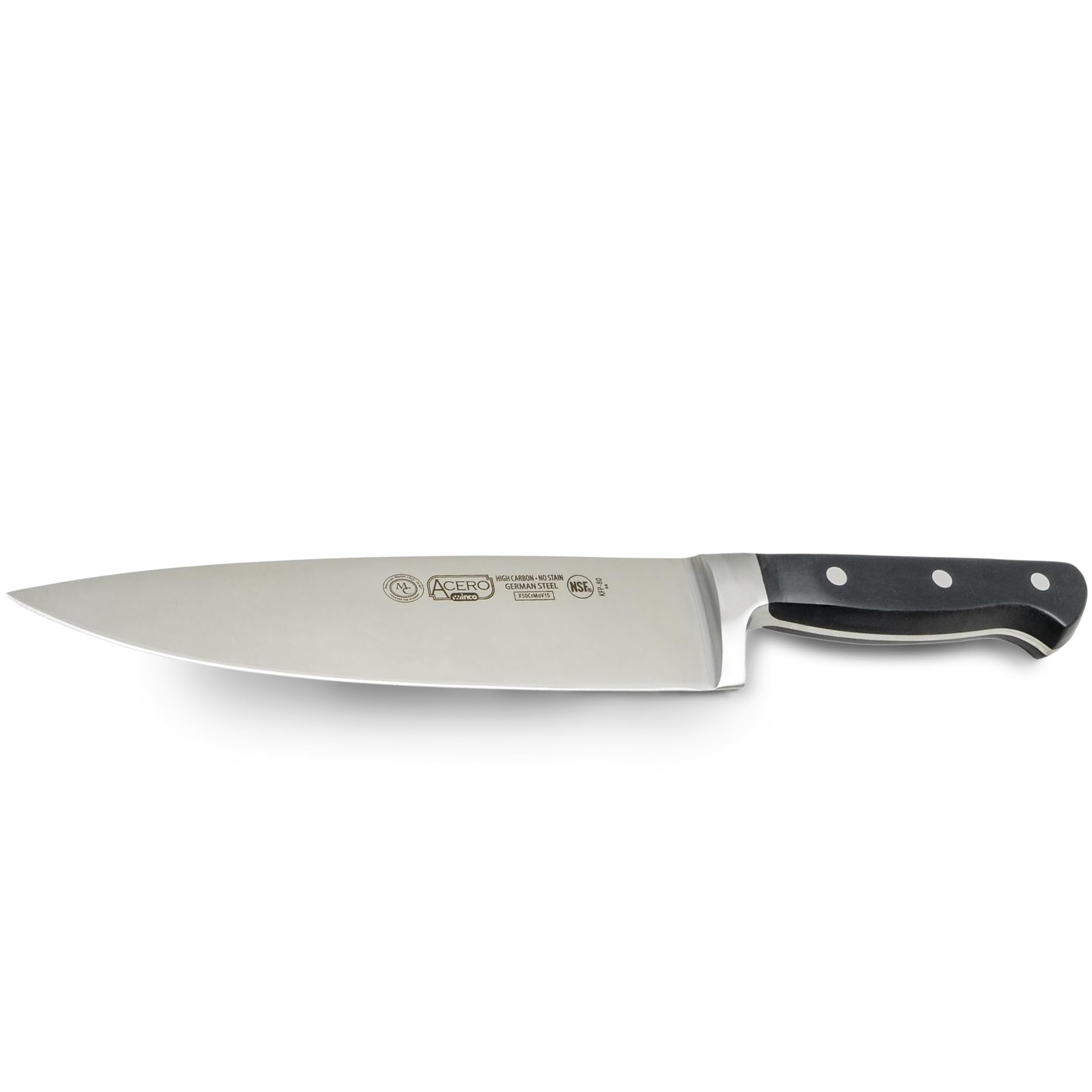 Winco 8" Stainless Steel Chef Knife — Amazon image 2