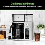 Braun MultiServe Plus 10-Cup Drip Coffee Maker - Hot & Cold Multi-Serve Brewer with Programmable Timer and Auto Start, Over Ice Function, Stainless Steel & Pod-Free Design, KF9270SI