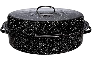 Granite Roaster Oven for Meal Preparation, 19 Inches