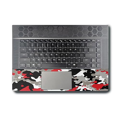 Image of MightySkins Skin Compatible with Alienware X16 R1 (2023) Full Wrap Kit - Red Camo | Protective, Durable, and Unique Vinyl Decal wrap Cover | Easy to Apply, Remove, and Change Styles | Made in The USA