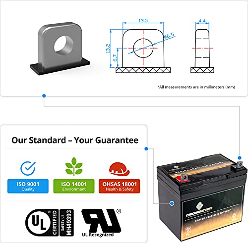 Chrome Battery 12V 35Ah Lead_Acid_Battery #TOP5
