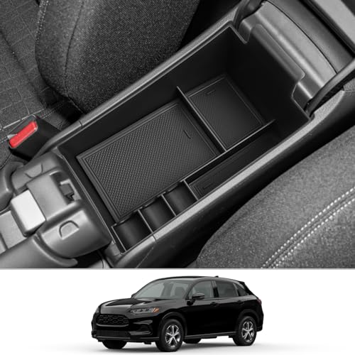 Image of CDEFG 2025 2026 2027 HR-V Center Console Organizer Tray for 2023-2026 2027 Honda HRV HR-V Accessories Middle Console Armrest Tray Storage Box Secondary Insert Coin Container Car Interior Accessory