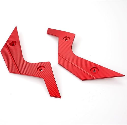 Vista 6 de MOWOK Para Kawasaki Z900 Z900SE Z 900 ABS 2020 2021 2022 2022 2023 2024 Accesorios de motocicleta Parabrisas Parabrisas Placa decorativa (rojo)