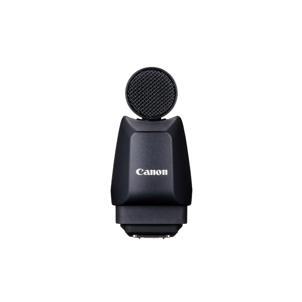 Canon Stereo Richtmikrofon DM-E1D Video Mikrofon Vlogger Filme Microphone kabellos (Digitale Tonausgabe, Windfilter, Shotgun Modus, Microfon kompatibel mit EOS R3 Kamera) schwarz
