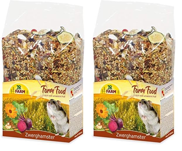JR Farm Zwerghamster Adult 500g (Packung mit 2)