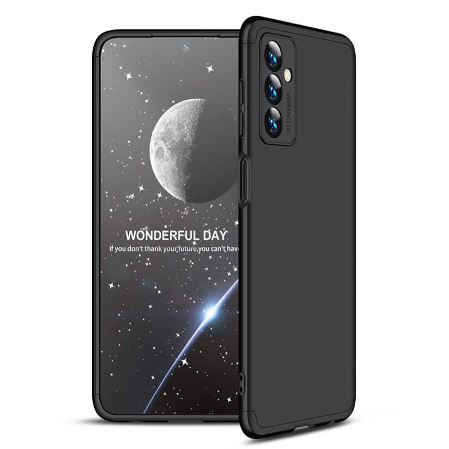 Zore Galaxy İle Uyumlu M23 Kılıf Ays Kapak, Siyah