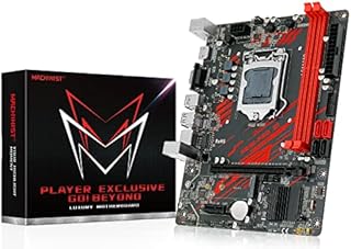 MACHINIST LGA 1150 Motherboard, H81 Micro ATX Intel 4th Gen Gaming Motherboard for Desktop PC Support 1333/1600MHz DDR3 Dual Channel Max 32G, i3 i5 i7/Xeon E3 V3 Processor, NGFF M.2, SATA 3 H81M-PRO