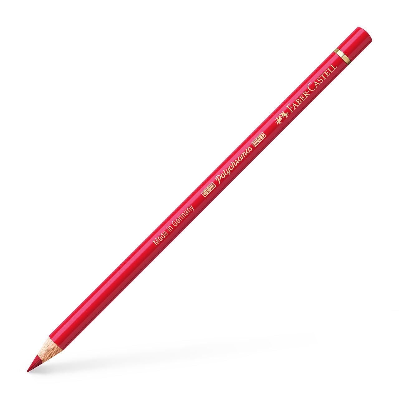 Faber-Castell Art & Graphic Polychromos Colour Pencil, (126), Permanent Carmine, for Art, Craft, Drawing, Sketching, Home, School, University, Colouring