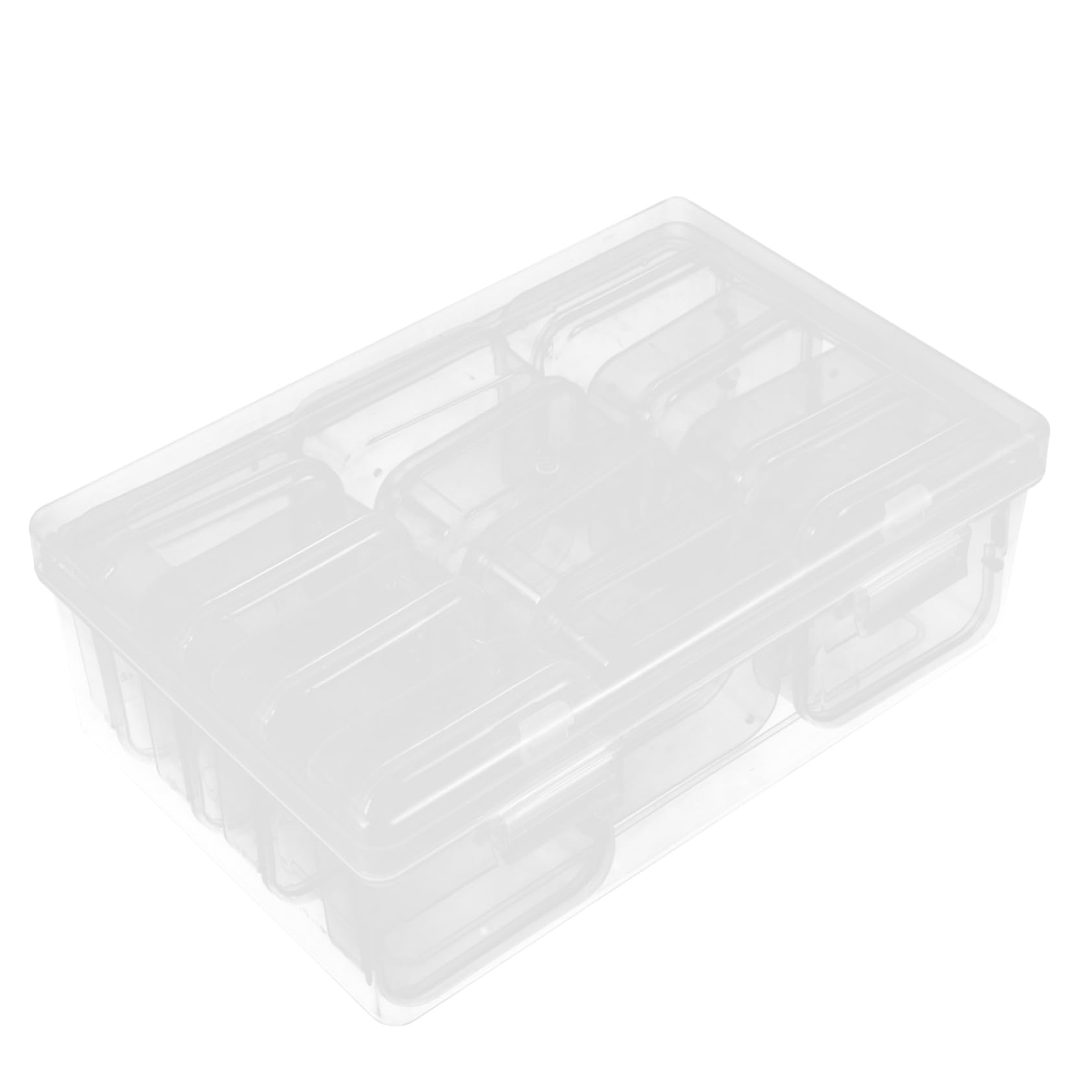 ARTIBETTER 12 Compartment Bead Storage Boxes Jewelry Organizer Box for Bead Making Secure Snap Closure