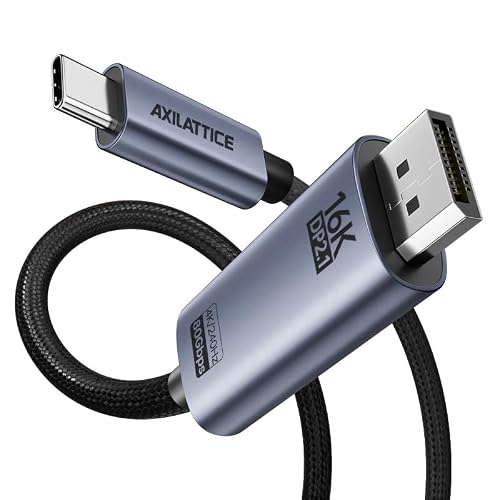 USB C to DisplayPort 2.1 Cable 3.3FT