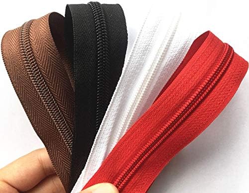 qw 50ピース/ロット3＃（11インチ）クローズドエンドナイロンコイルジッパーオーテールジップスライドファスナー縫製DIYクラフト