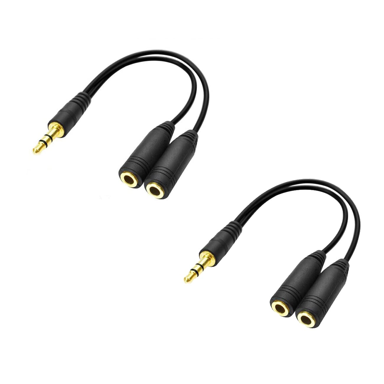 四谷 イヤホンジャック Amazon | イヤホン分岐ケーブル イヤホンジャック 通話可能 3.5mm AUX