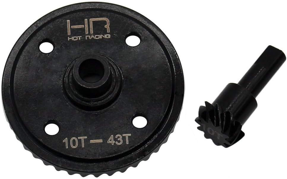 Hot Racing AON9043 Steel Helical Diff Ring/Pinion 1/8 Arrma