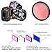 Fotga 67mm Six-in-One Adjustable Infrared IR Pass X-Ray Lens Filter 530nm to 650nm 680nm 720nm 750nm