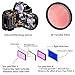 Fotga 52mm Six-in-One Adjustable Variable Infrared IR Pass X-Ray Lens Filter 530nm to 650nm 680nm 720nm 750nm Lens Filter for DSLR Camera