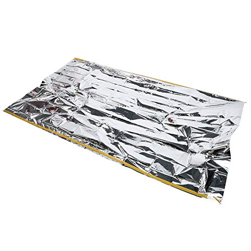 Sonew Notfall-Überlebenszeltdecke für den Außenbereich, Reflektierender Schutz für Camping und